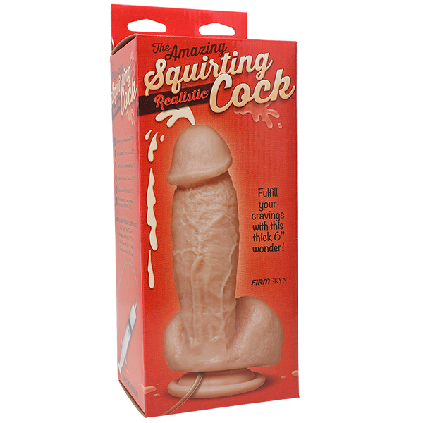 Doc Johnson El Increíble Realista Squirting Cock