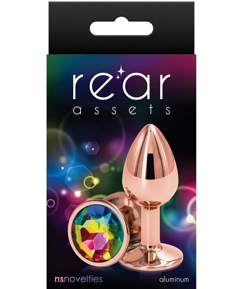 Entrenador Anal Pequeño Rosa Gold