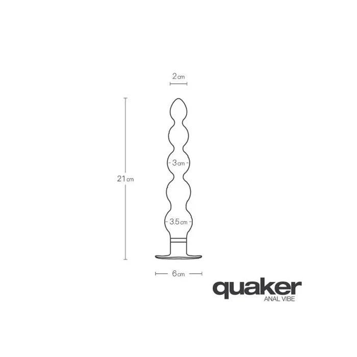 Entrenador Anal Vibrador Quaker