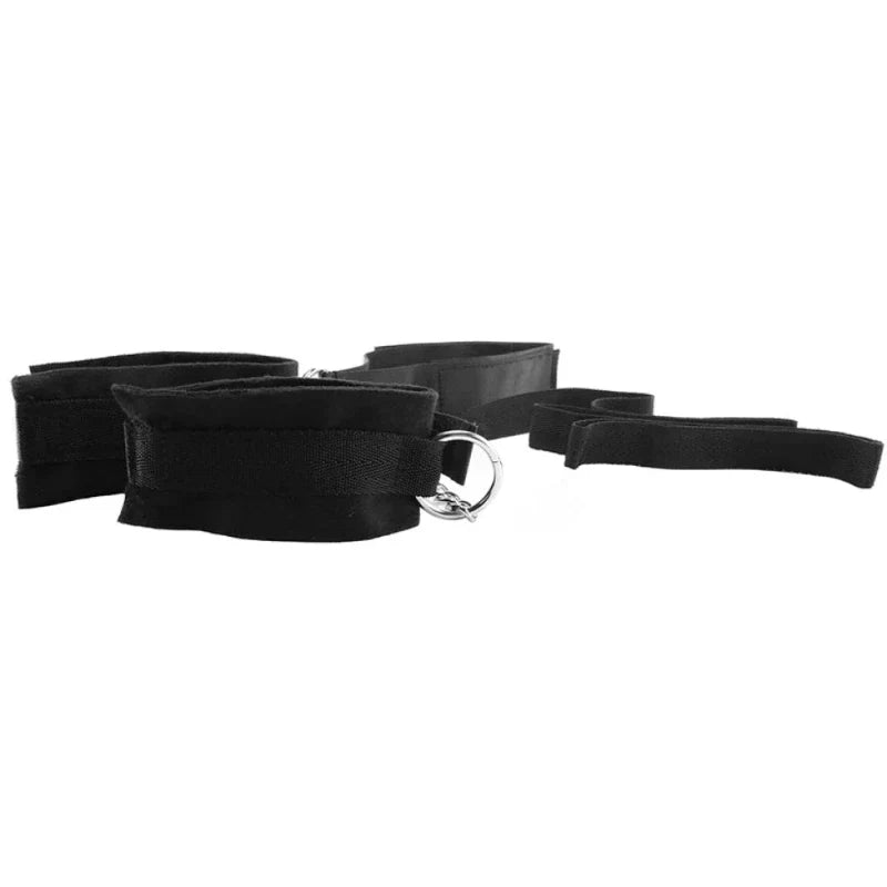 Bondage Correa Con Collar Y Esposas