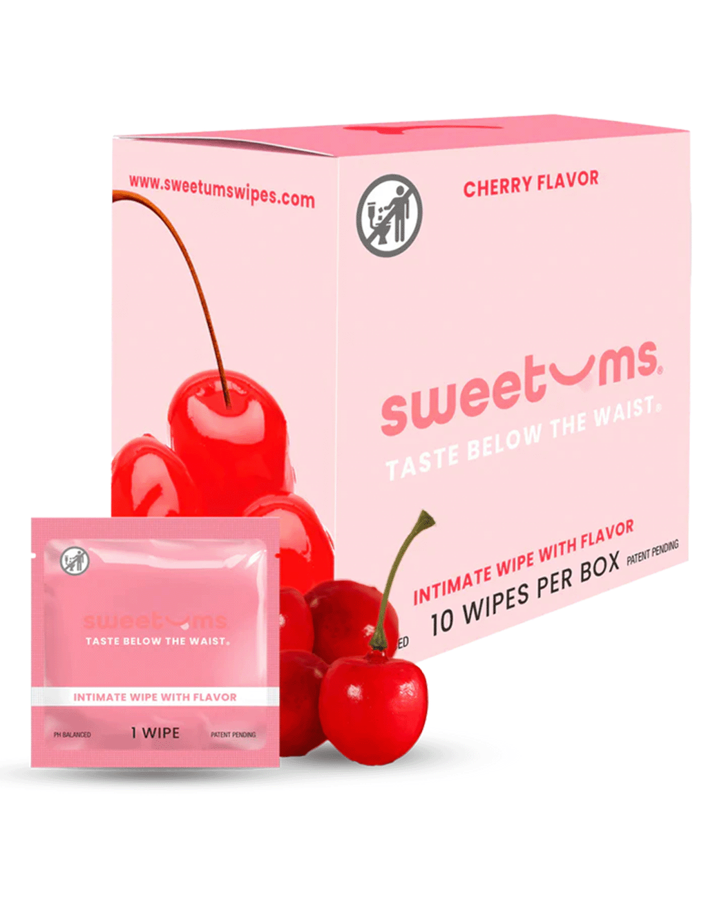 Sweetums Toallitas Con Sabor A Cereza