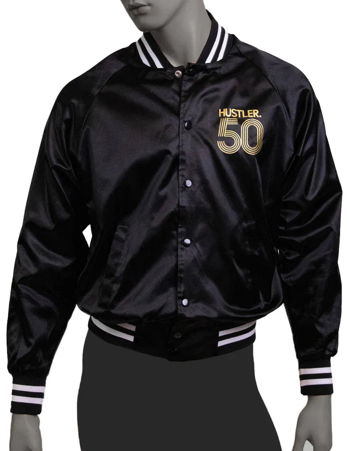 Hustler Chaqueta De Béisbol 50Th Aniversario