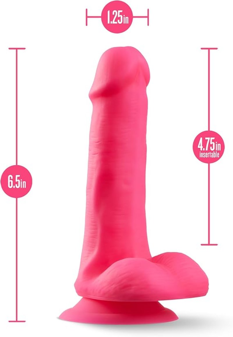 Dildo Con Bolas 6" Neo Elite
