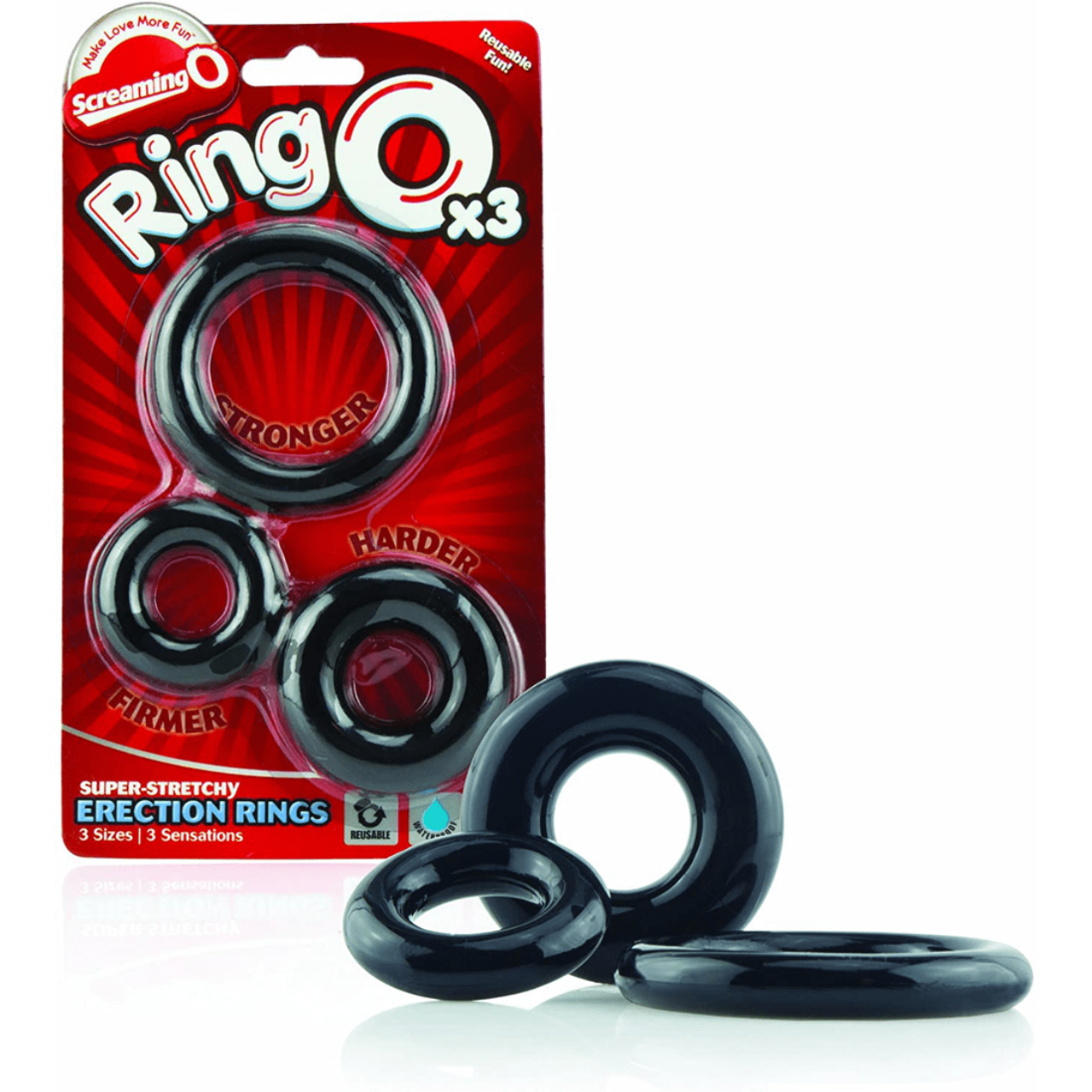 Anillos Screaming O 3Pzas
