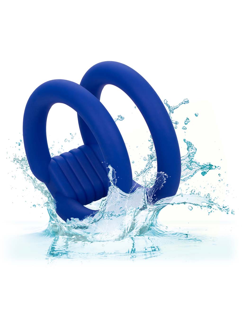 Admiral Dual Cock Cage- Water
