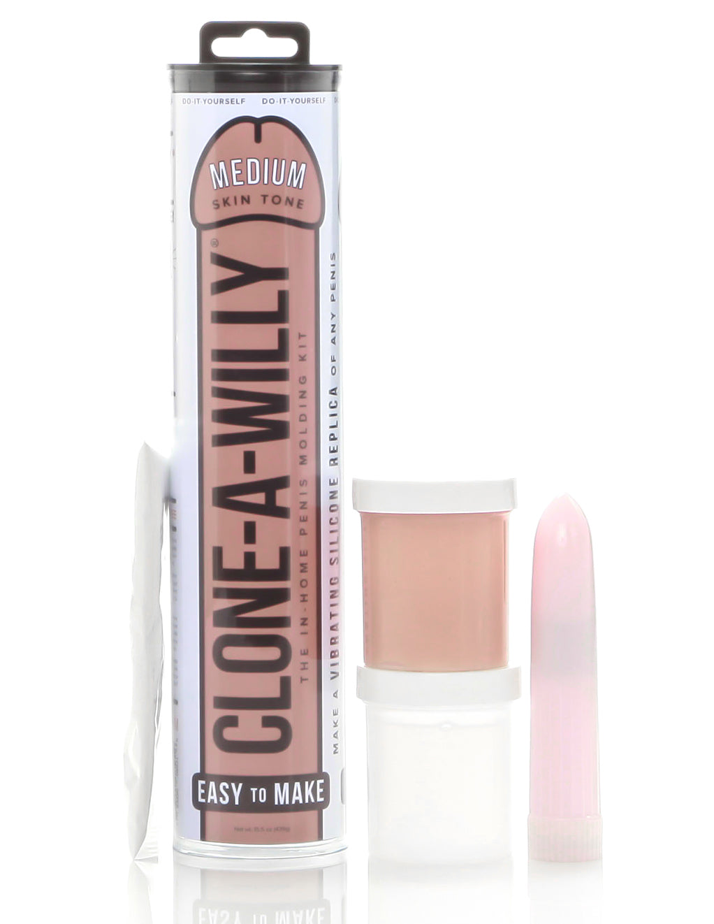 Clone A Willy Dildo Molding Kit- Medium- Front Contents