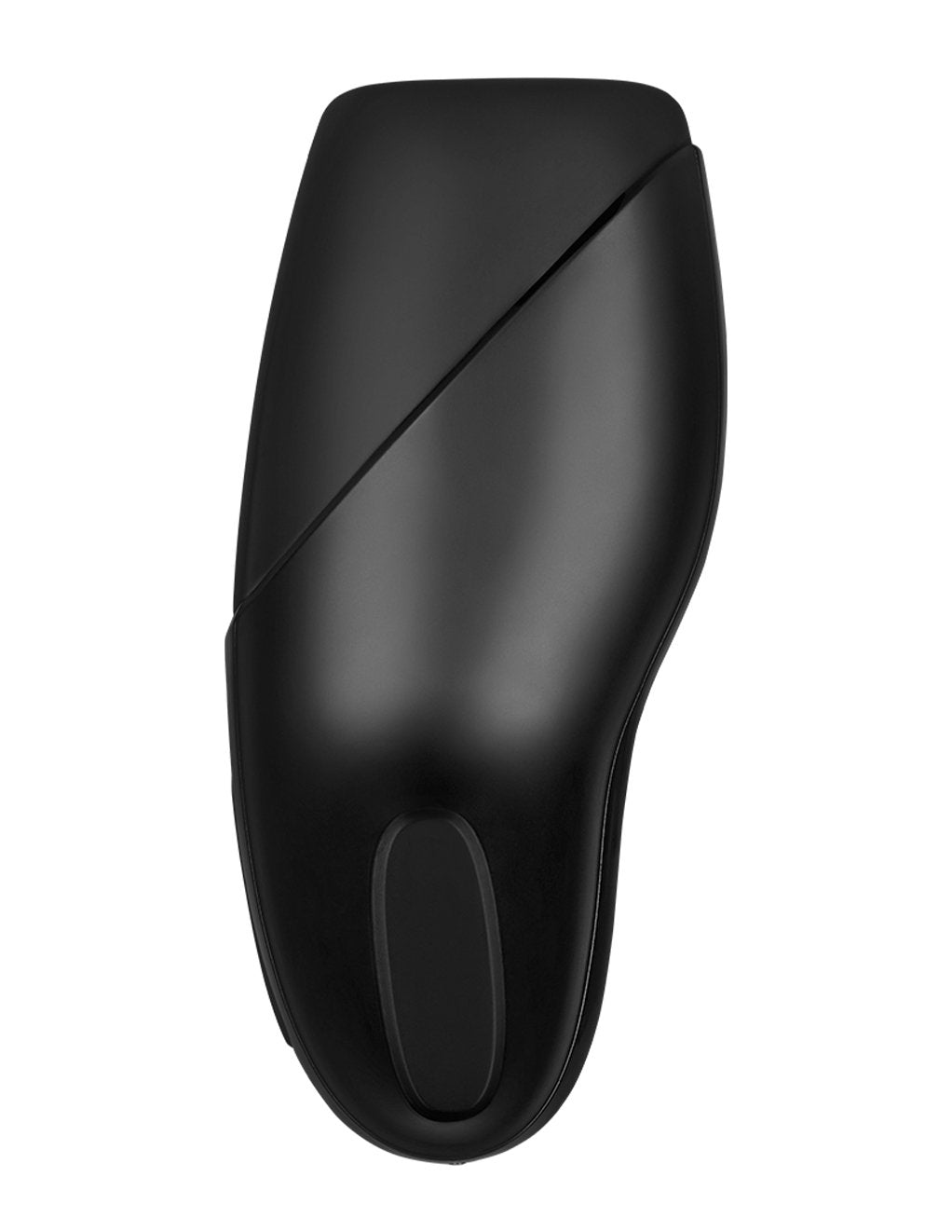 Satisfyer Men Vibrating Rechargeable Masturbator- Black- Side