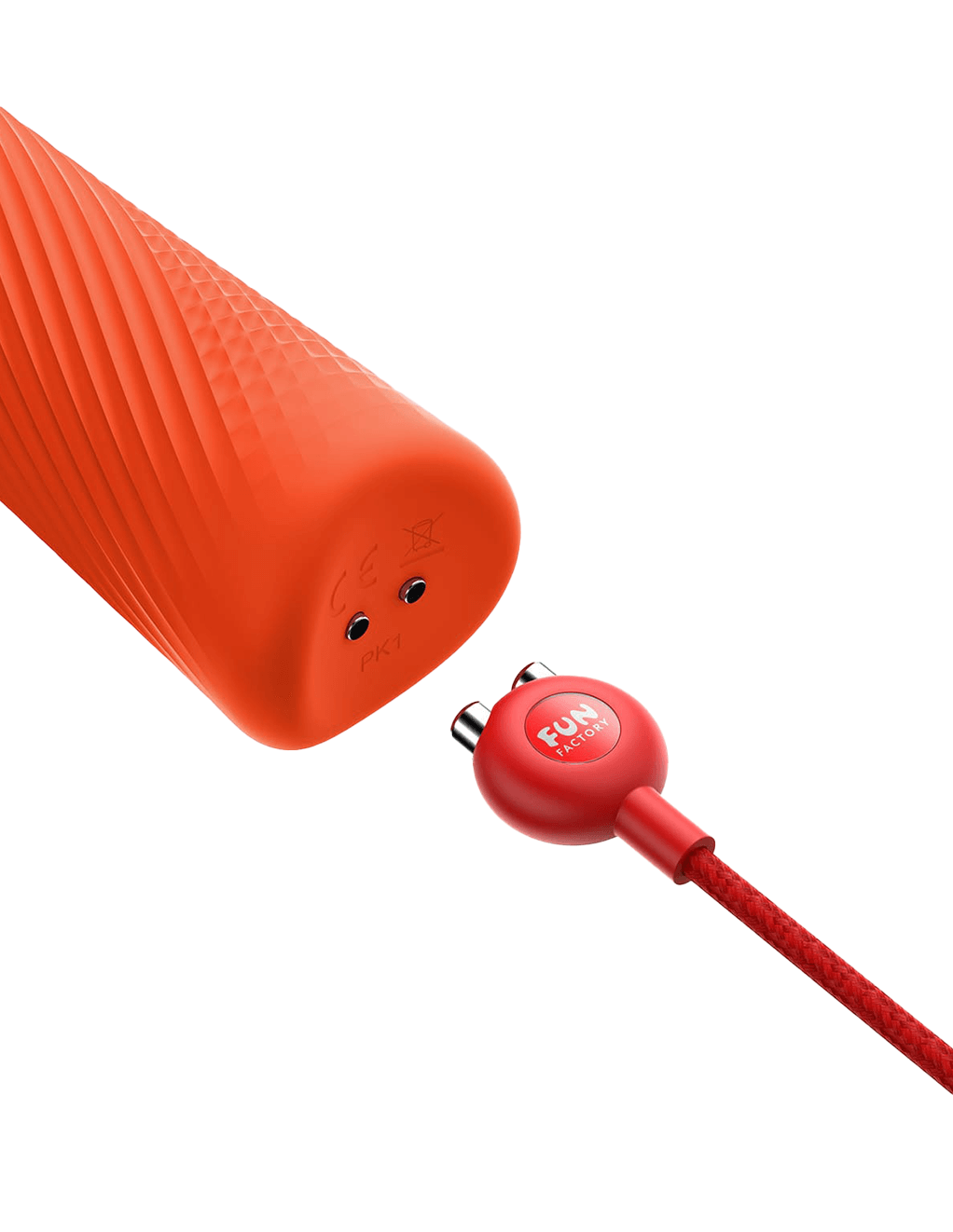 Fun Factory Vim - Sunrise Orange - Charger Detail