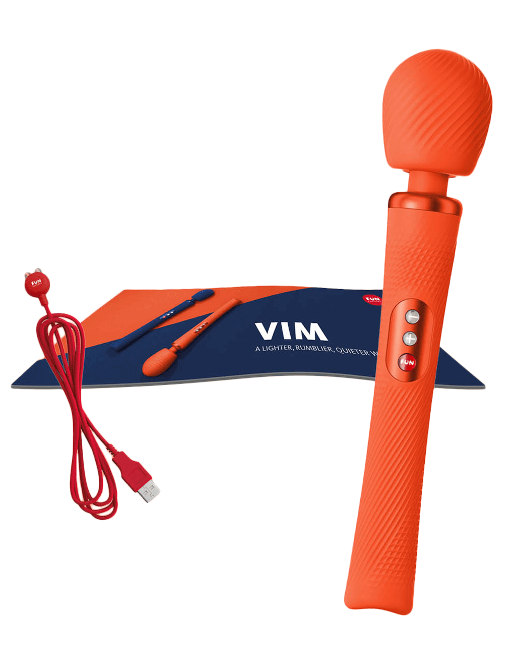 Fun Factory Vim - Sunrise Orange - Box Contents