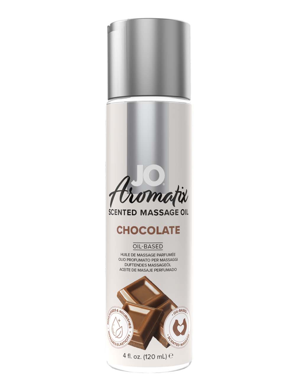 Jo - Aceite de masaje Aromatix con aroma de chocolate