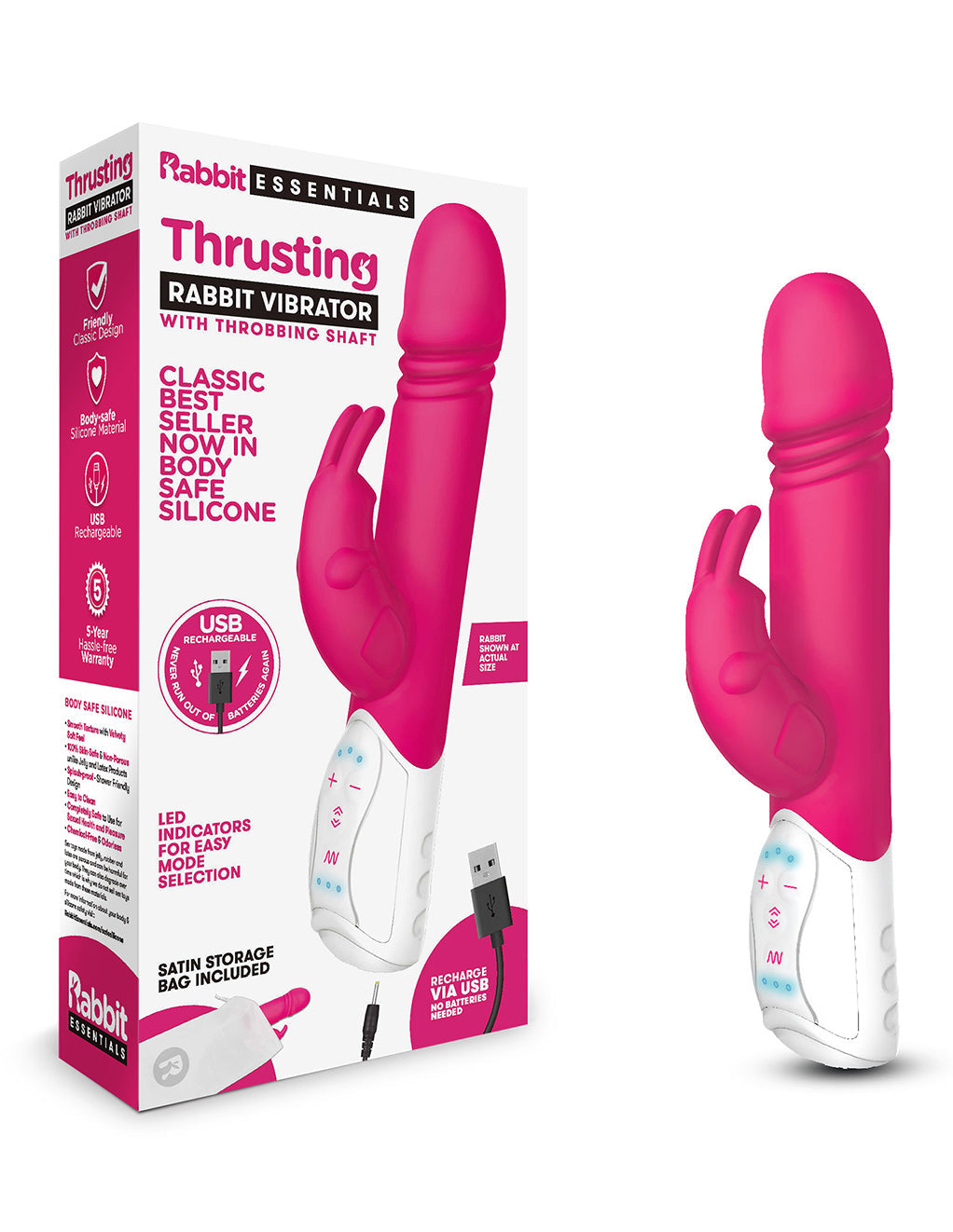 Rabbit Essentials Thrusting Rabbit- Package