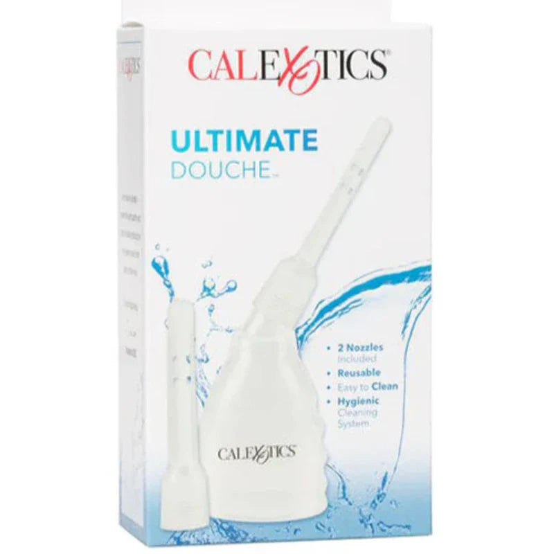 Ducha Anal Y Vaginal De 3 Piezas Ultimate Douche Anal Transparente Calexotics