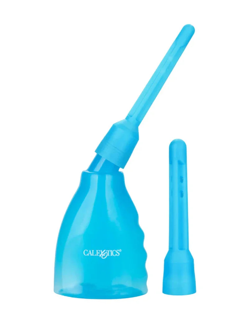 Ducha Anal Y Vaginal 3Pz Azul Ultimate Douche Anal Azul Calexotics