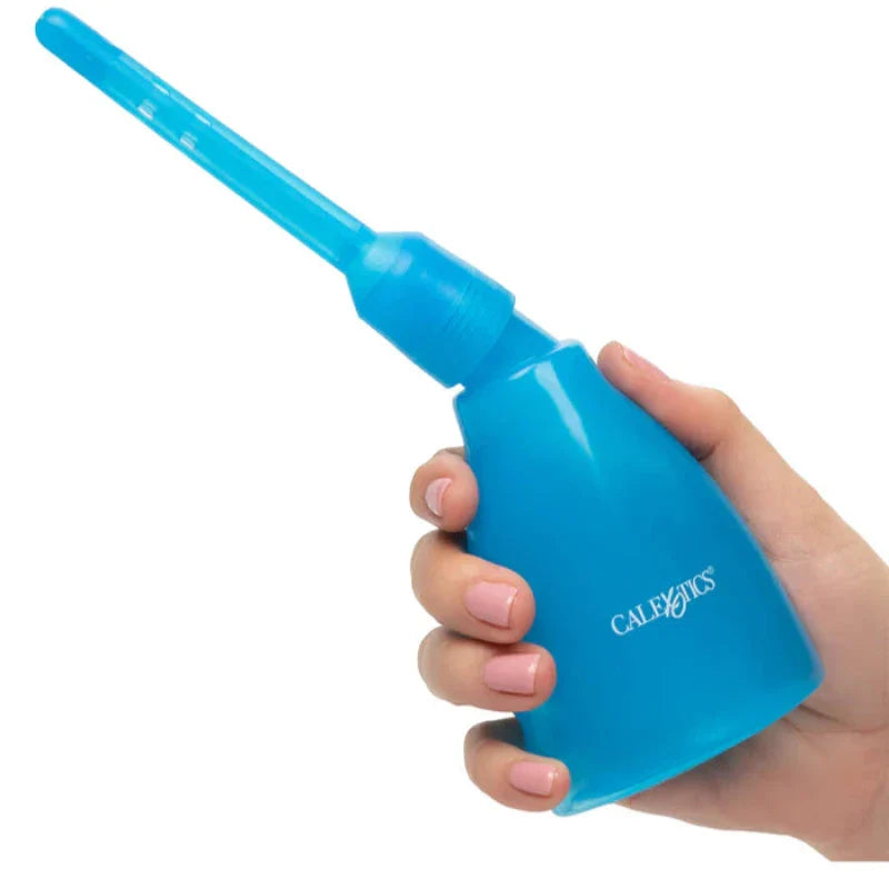 Ducha Anal Y Vaginal 3Pz Azul Ultimate Douche Anal Azul Calexotics