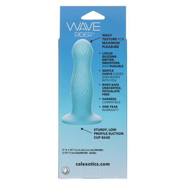 Vibrador Con Textura Ondulada Wave Rider Swell