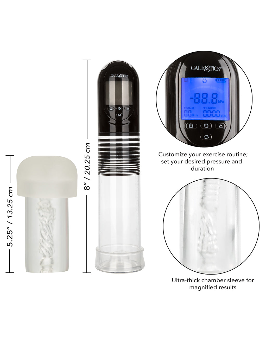 Advanced Automatic Smart Pump- size dimensions