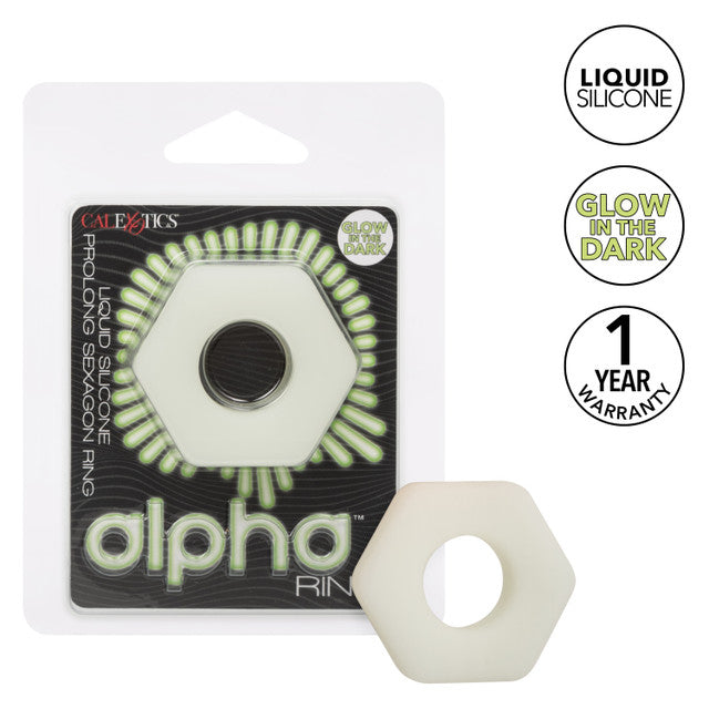 Anillo De Silicona Líquida Que Brilla En La Oscuridad Alpha