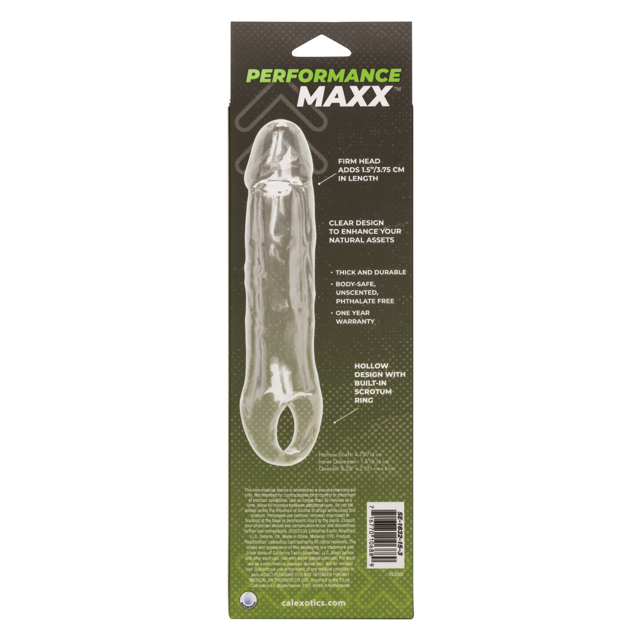 Extensión Transparente Performance Maxx De 6,5"