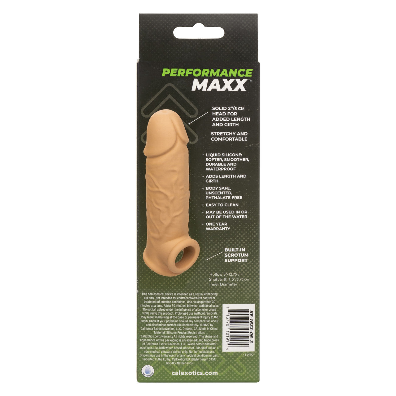 Extensión Realista Performance Maxx De 7”