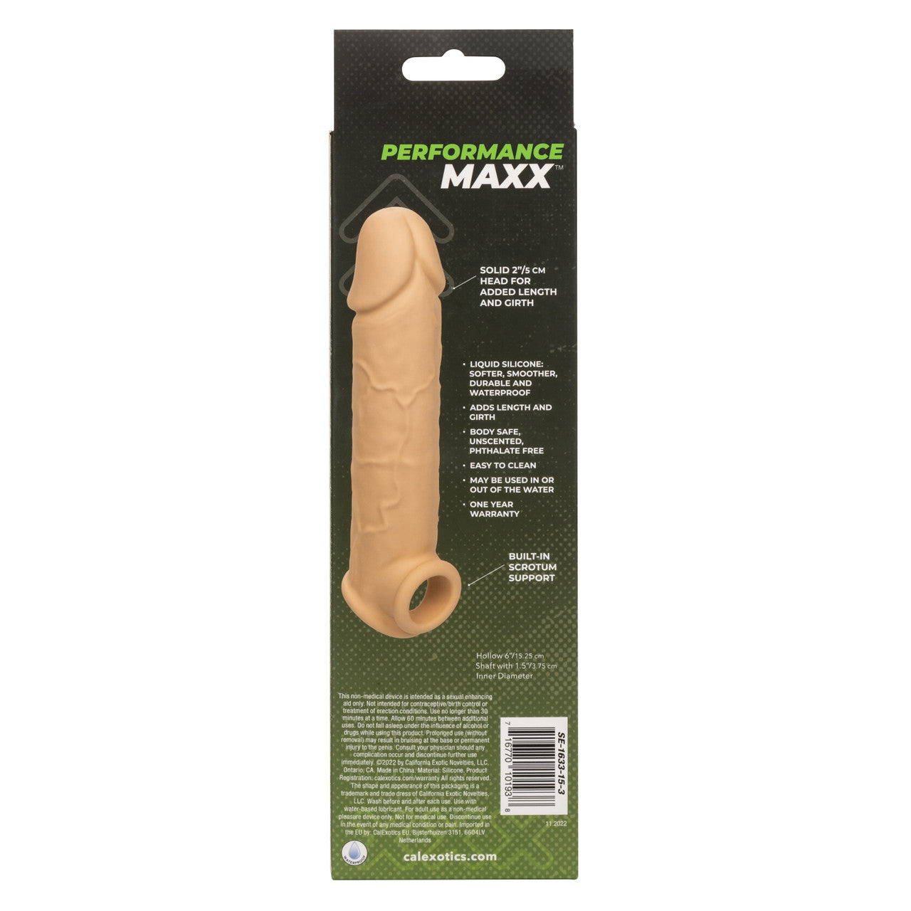 Extensión Realista Performance Maxx De 8”