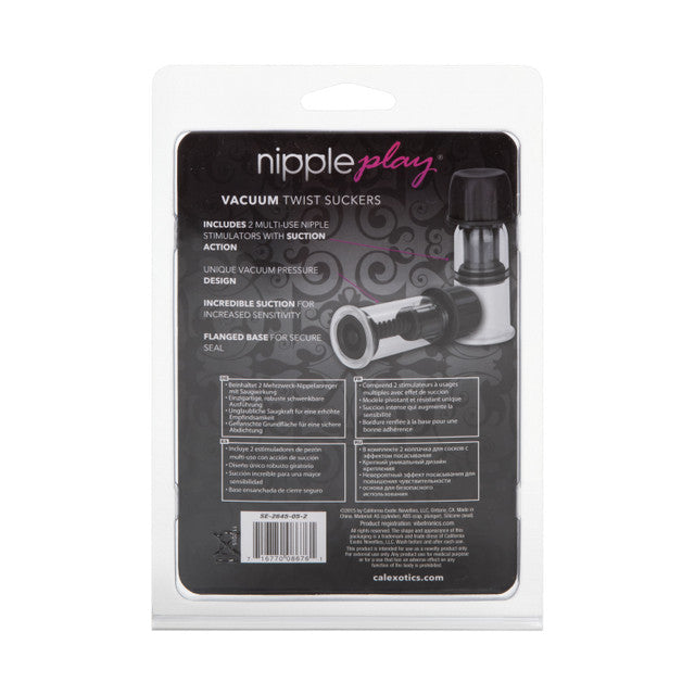 Succionadores De Vacío Nipple Play Twist