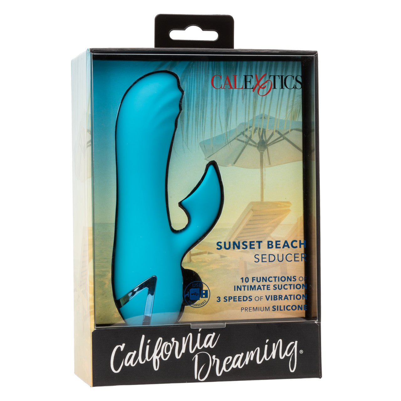 Vibrador Succionador Clitorial California Dreaming Sunset Beach Seducer