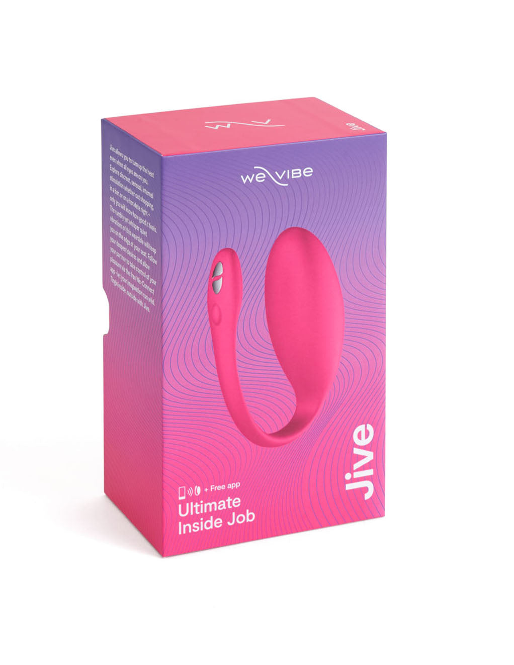Vibrador Portátil Controlado Por Bluetooth Jive Wearable Vibrator