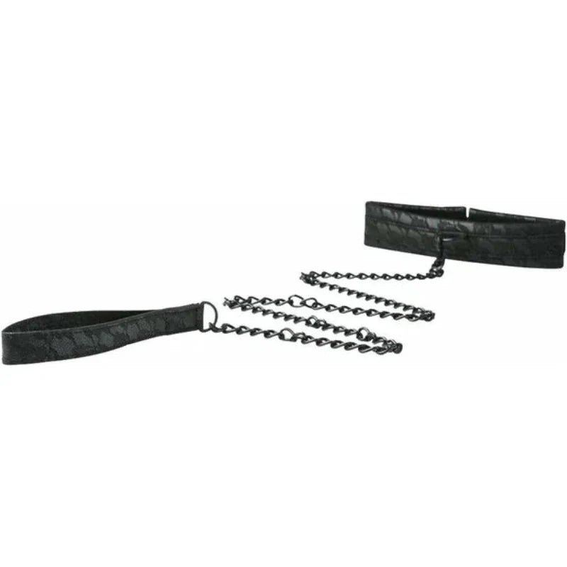 Bondage Collar Y Correa De Encaje Sincerely Sportsheets