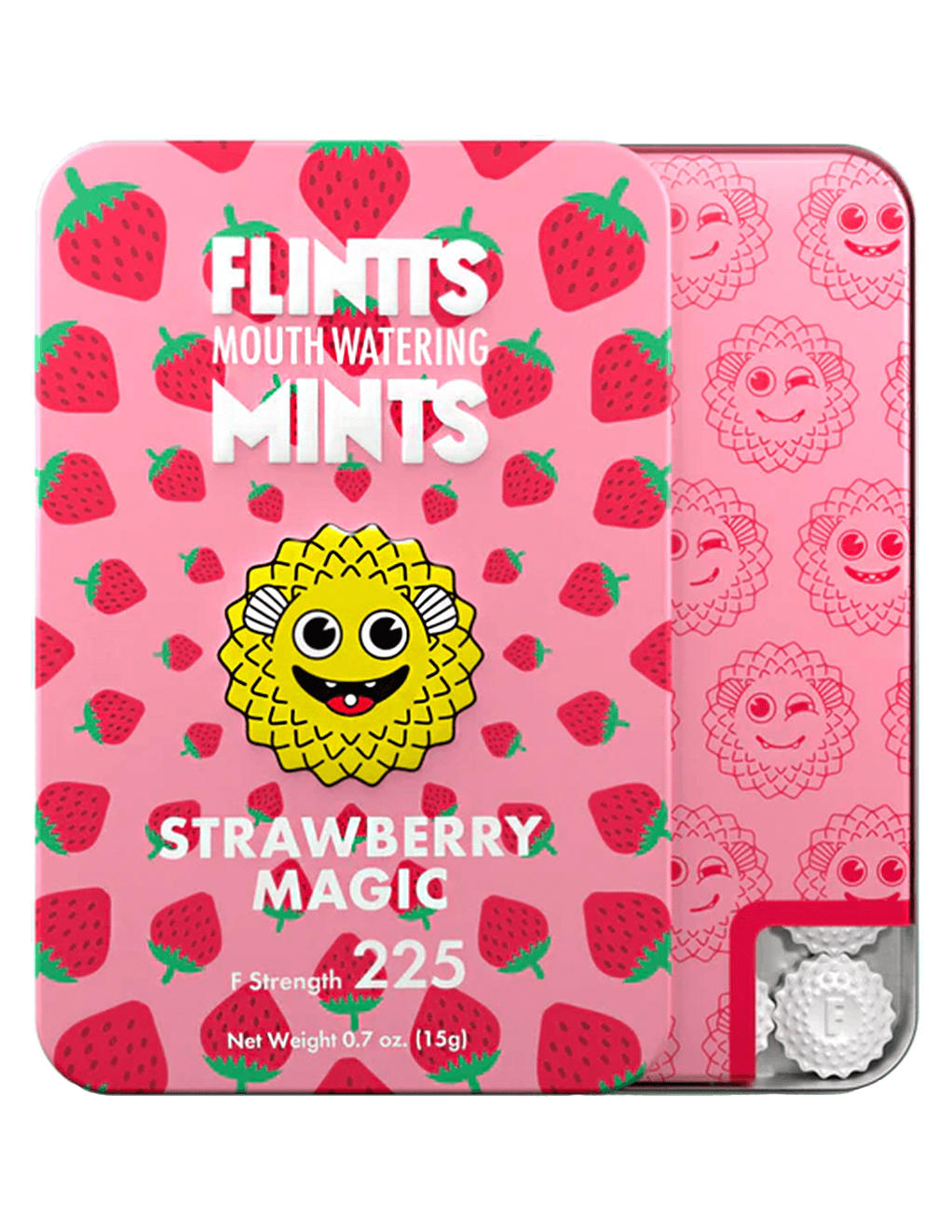 Flintts Caramelos De Menta Sabor Fresa F225