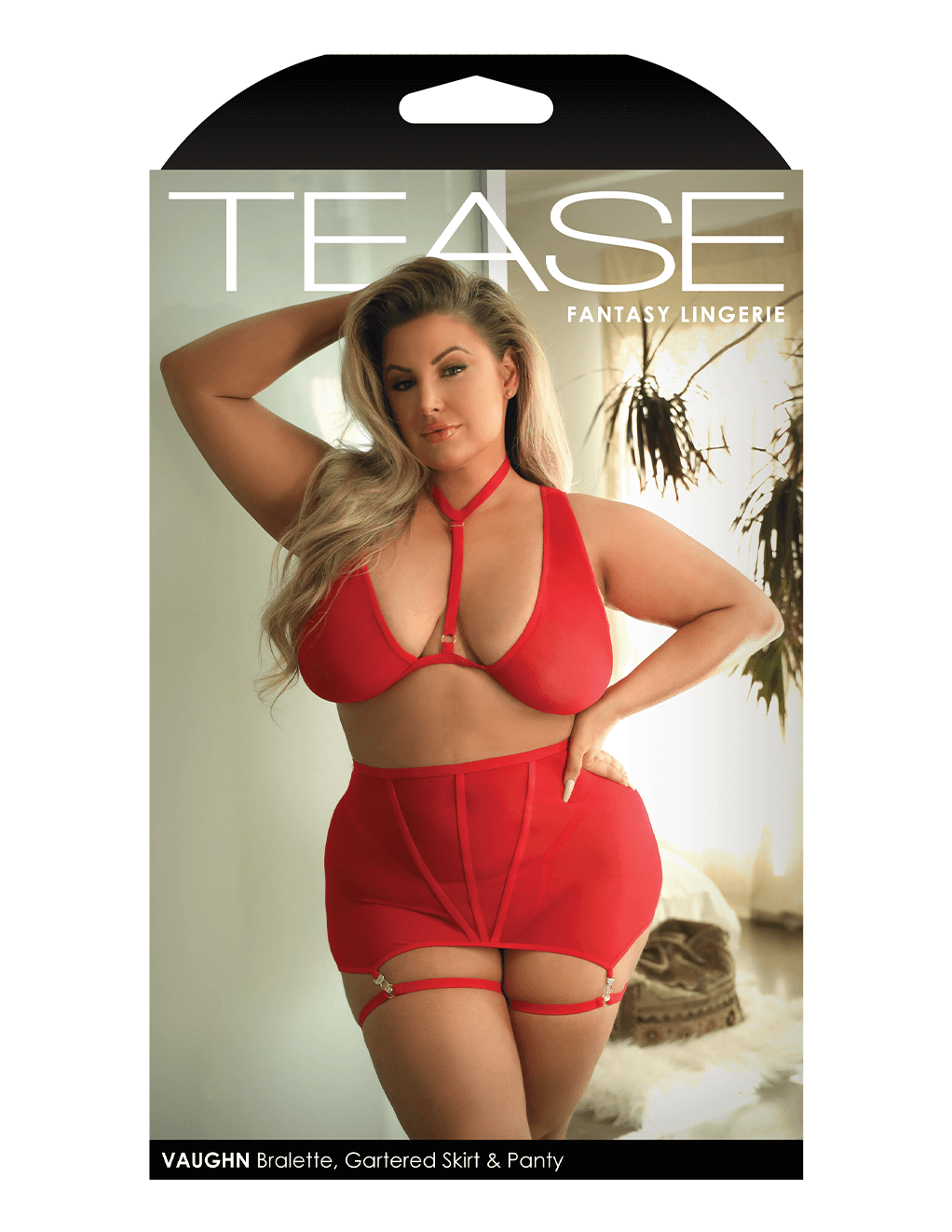 Tease Vaughn Harness Bralette Set - Plus Box