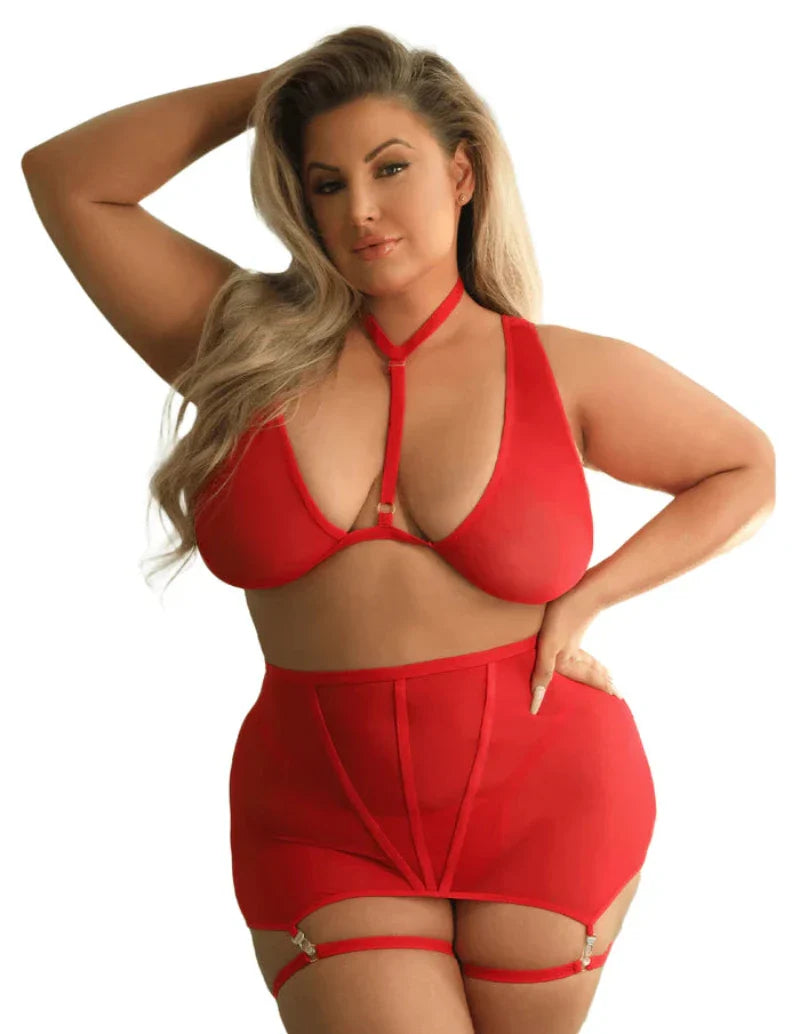 Set Vaughn Harness Bralette De Tease