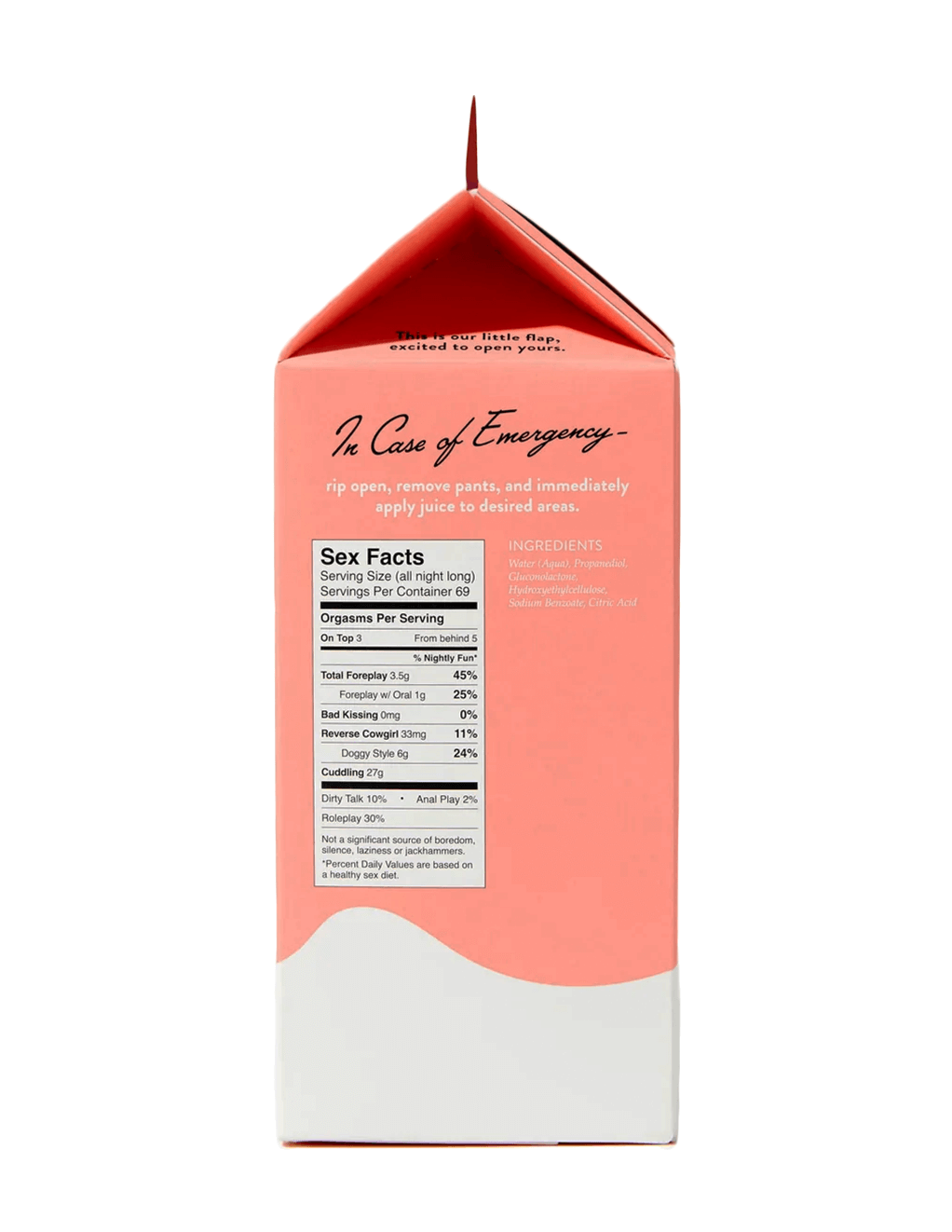 Woo Shag Juice - Box Side