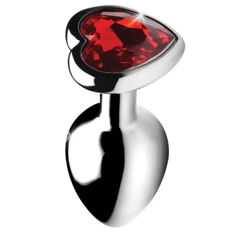 Entrenador Anal Corazón Rojo