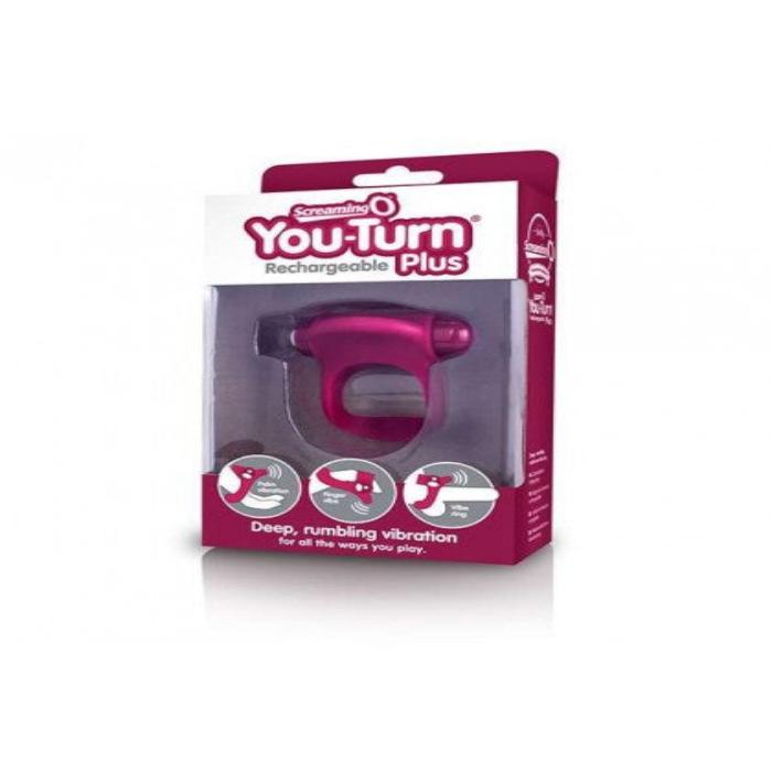 Anillo Vibrador Charged You Turn Plus Merlot