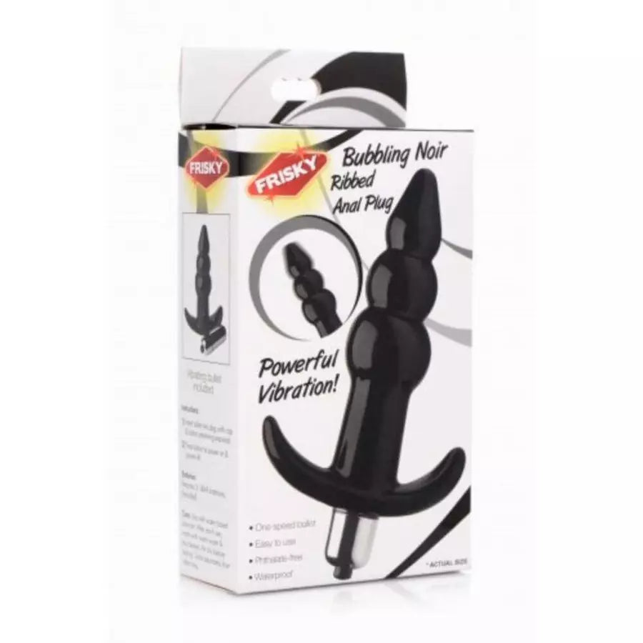 Entrenador Anal Vibrador Bubbling