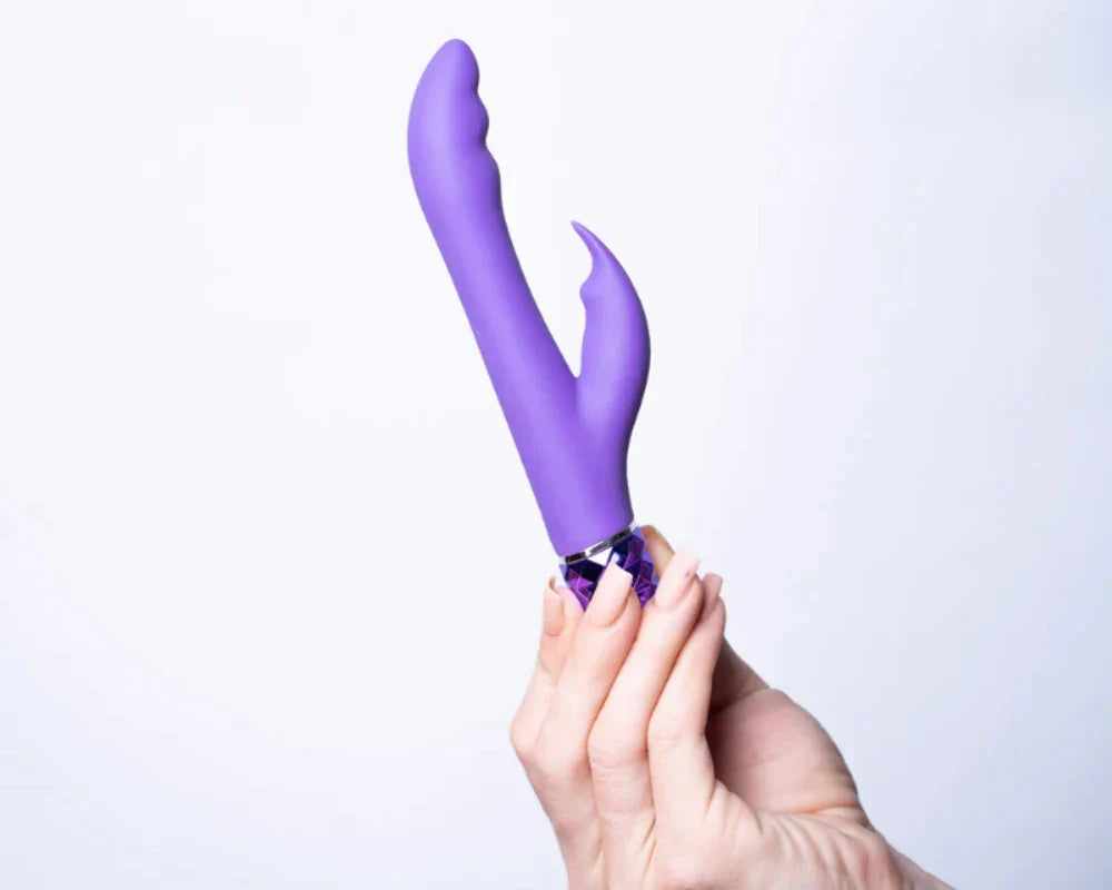 Vibrador De Conejo Con 10 Funciones Crystal Gems De Maia Hailey