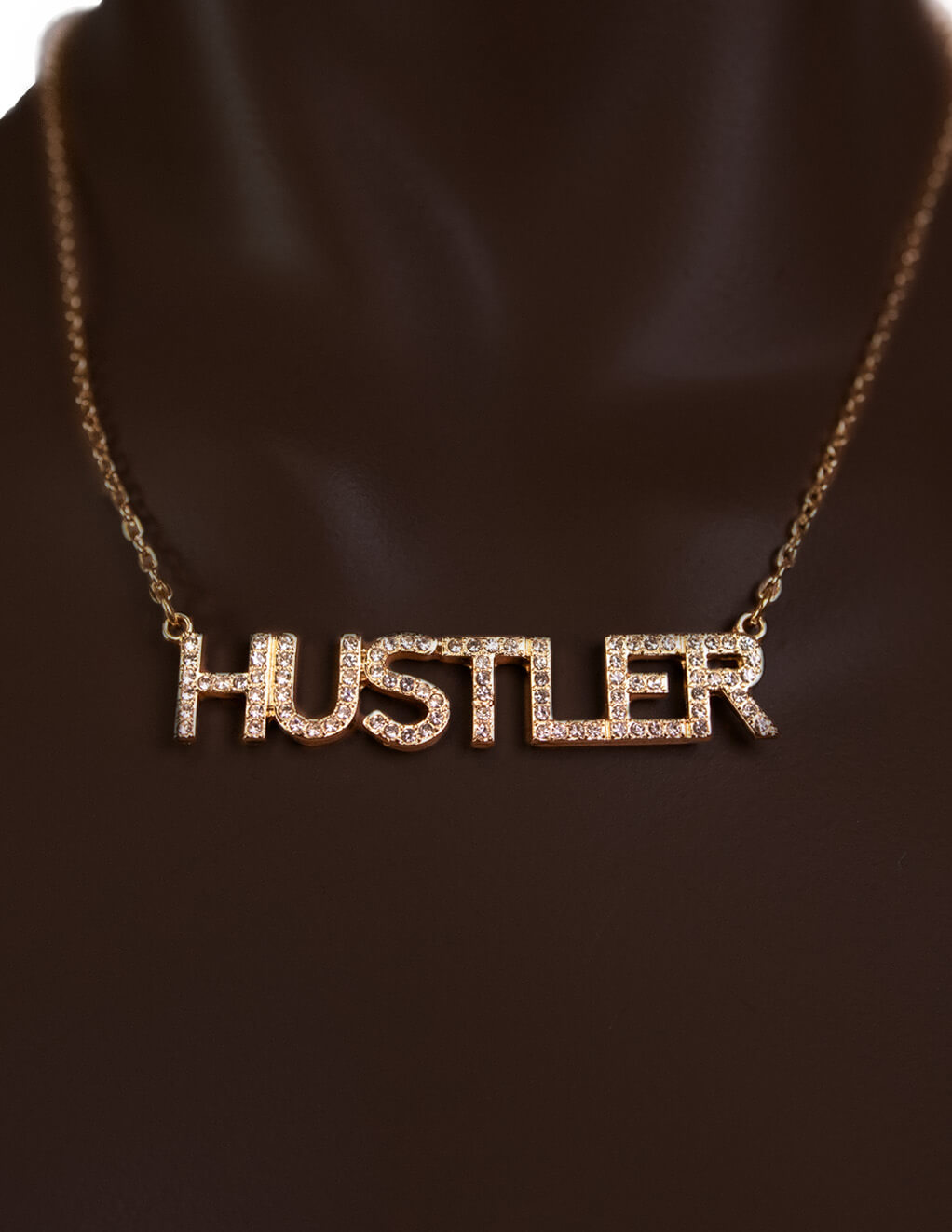 Hustler Collar De Cadena Logo Hustler