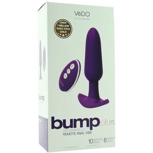 Entrenador Anal Bump Plus Con Control