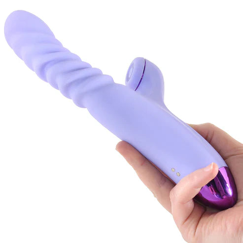Vibrador Rabbit Con Vibración Y Empuje Luxe Nova