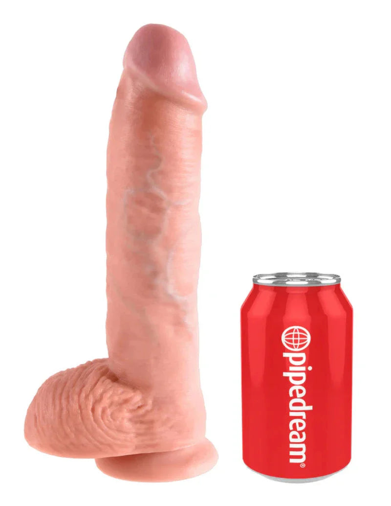 Dildo Con Bolas 10Inch King Cock