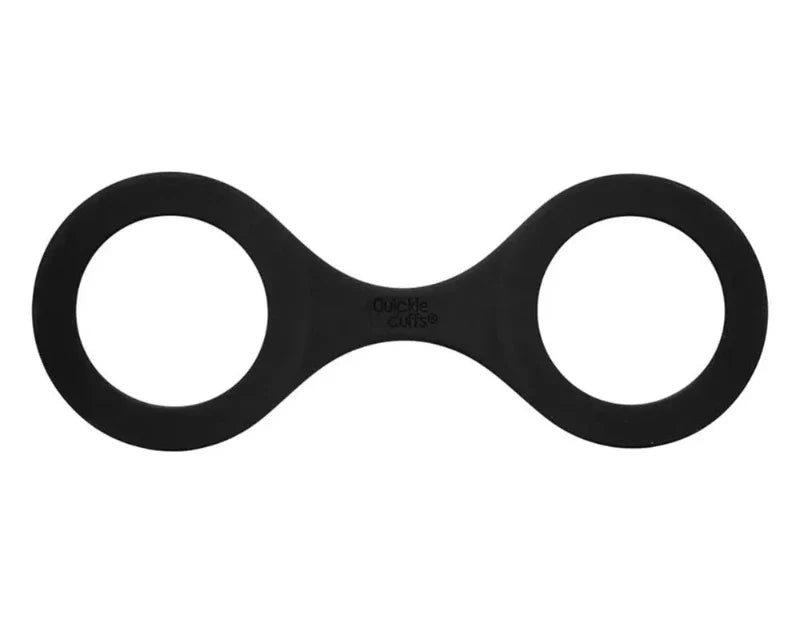 Esposas De Silicona Quickie Grandes Negro