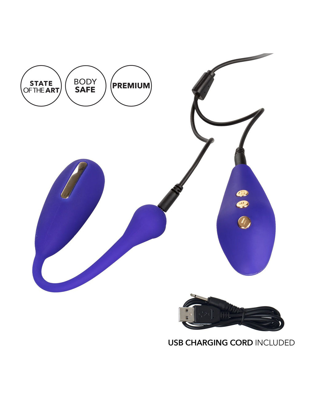 California Exotics Impulse Intimate E Stim Remote Kegel With Descriptions
