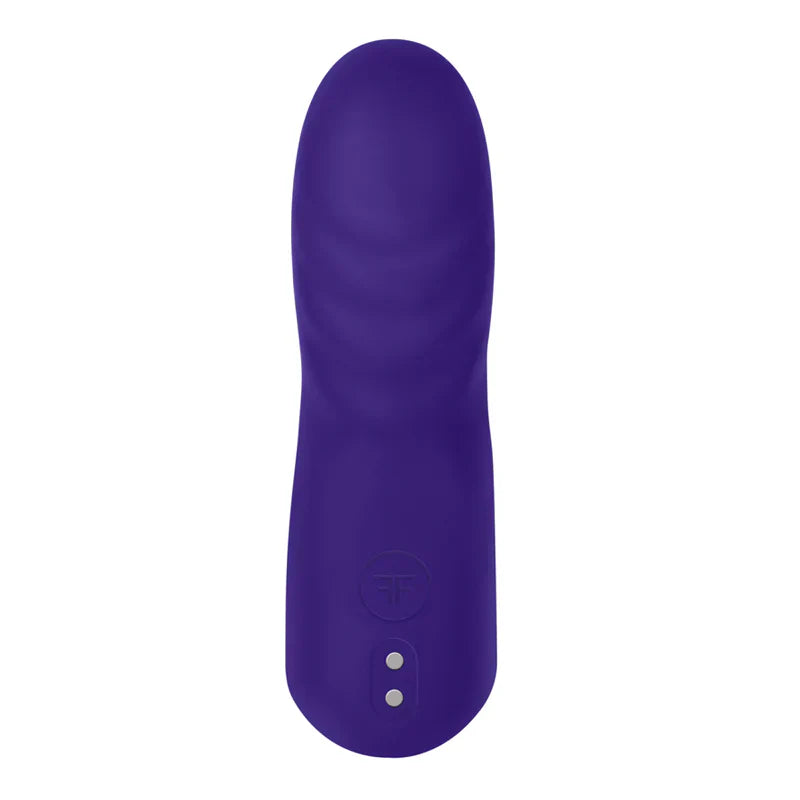 Vibrador De Forma Ergonómica Que Se Ajusta A Tu Dedo Dioni Large Dark