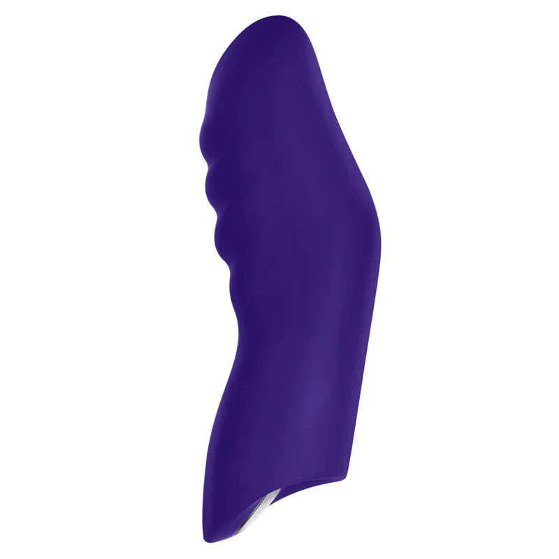 Vibrador De Forma Ergonómica Que Se Ajusta A Tu Dedo Dioni Large Dark