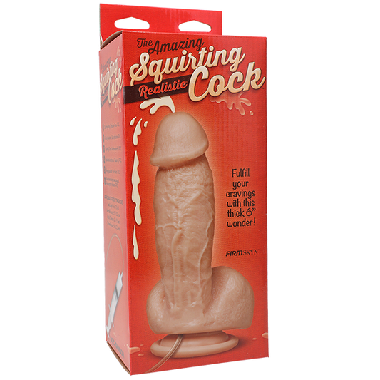 Doc Johnson El Increíble Realista Squirting  Cock
