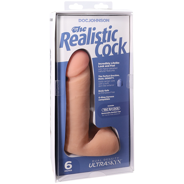 Doc Johnson La Polla Realista Ultraskyn - 6 Pulgadas