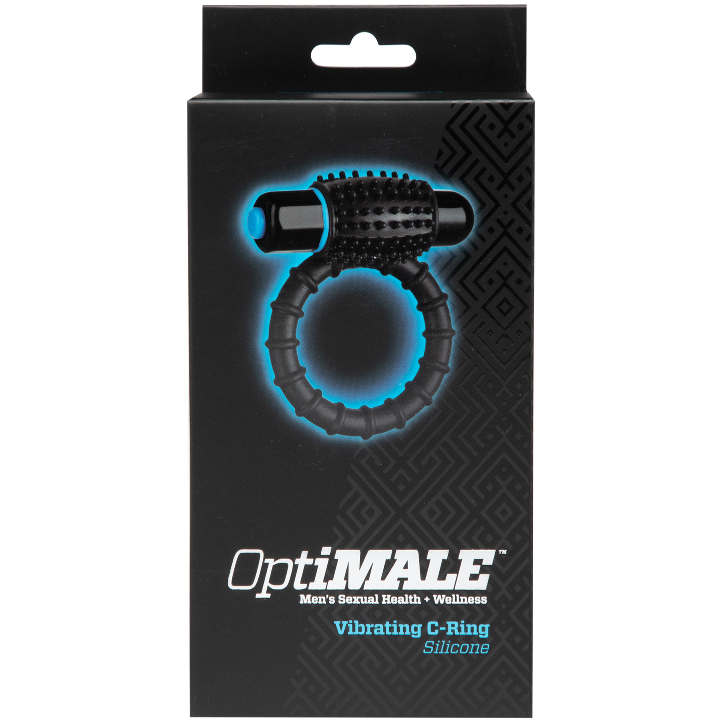 OptiMALE - Anillo C vibrador - Negro