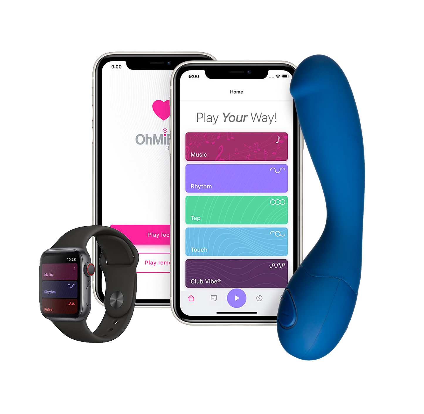 Ohmibod - Bluemotion Nex|2 (2ª Generación) - Azul Marino