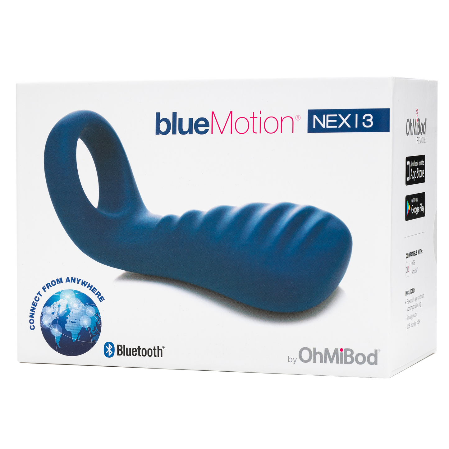 Ohmibod - Bluemotion Nex|3 - Azul Marino