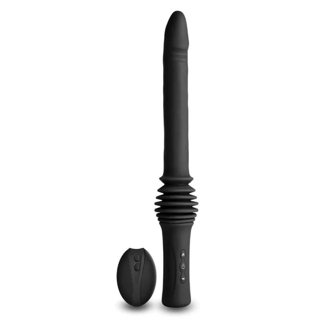 Vibrador Recargable Con Soporte Y Control Remoto Renegade Super Stroker